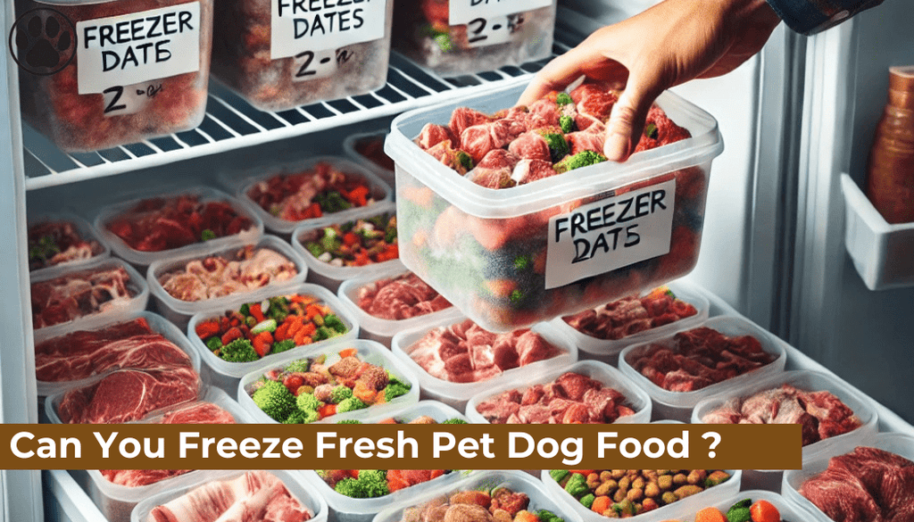 Can You Freeze Fresh Pet Dog Food ?