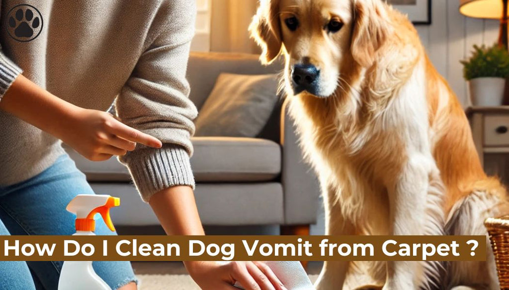 How Do I Clean Dog Vomit from Carpet ?