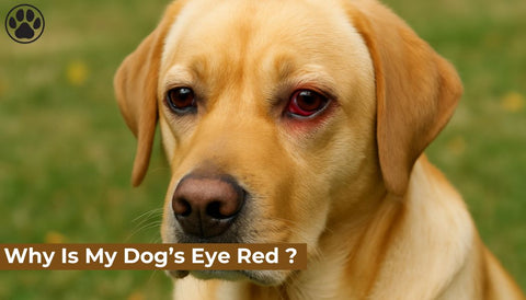 Why Is My Dog’s Eye Red ? 