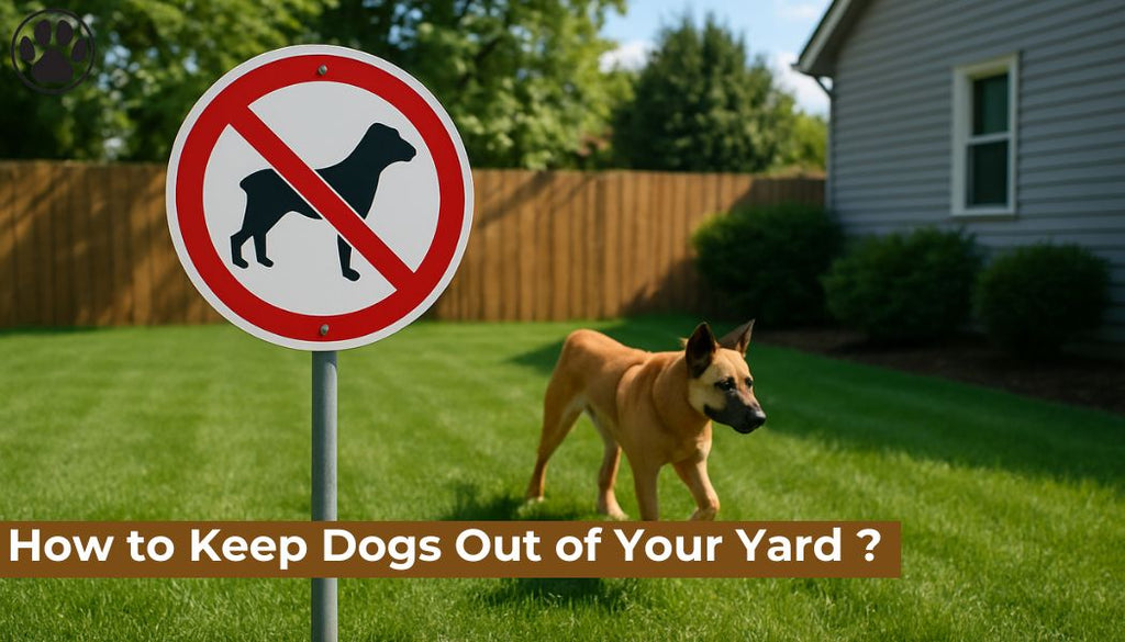 How to Keep Dogs Out of Your Yard ?