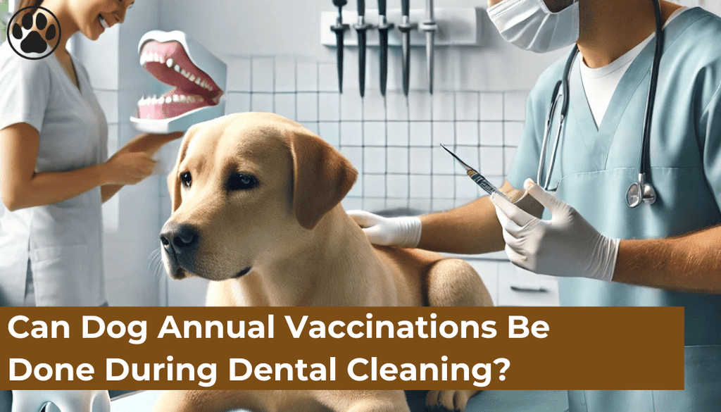 Can Dog Annual Vaccinations Be Done During Dental Cleaning?