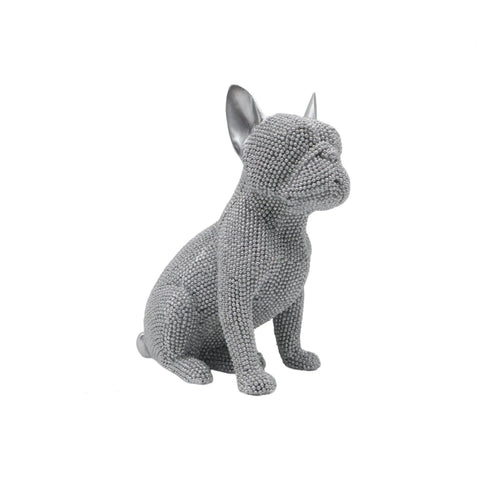 Beaded French Bulldog Dog Statue