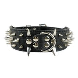 Dog Black Spiked Collar