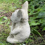 Yoga Dog Statue