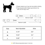 Nylon Dog Collar Reflective
