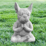 Yoga Dog Statue