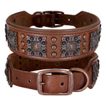 Leather Spiked Dog Collar