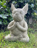 Yoga Dog Statue