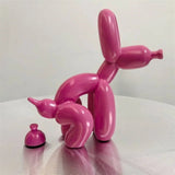 Pooping Dog Statue