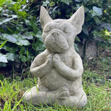 Yoga Dog Statue